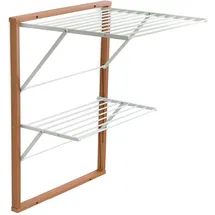 Arredamenti Italia APERTO Wandmontierter Kleiderständer 80 x 69 x 0 cm Kirsche