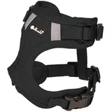 Petlando Mesh Vest Hundegeschirr Schwarz L
