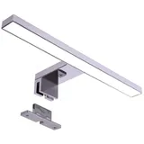 Maxkomfort LED Spiegelleuchte 30 W 4000 K Schwarz/Weiß 30 cm