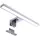Maxkomfort LED Spiegelleuchte 30 W 4000 K Schwarz/Weiß 30 cm
