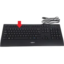 Logitech K280e US schwarz