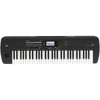 Korg - i3 Music Workstation Keyboard - 61 Key - Matte Black