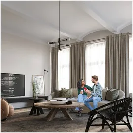 Sollux Duomo 6-flg. 6xE27 60 cm schwarz