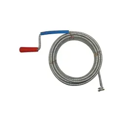 ROTHENBERGER Industrial Reinigungsspirale mit Rückholbohrer 072985E , Länge: 7,0 m