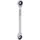 KS Tools GEARplus Torx-E-Doppel-Ratschenringschlüssel E 10 x E 12