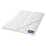 HANSKRUCHEN GmbH HANSKRUCHEN® Daunendecke 135x200 cm Ganzjahresdecke waschbar Allergiker Steppdecke atmungsaktiv Kassettendecke weiß - Weiß