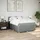 vidaXL Boxspringbett 140 x 200 cm Hellgrau