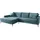 trends by hg »Summer L-Form«, in Cord-Stoff mit Metallfuß