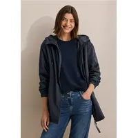 Cecil Jacke mit Kapuze - Blau