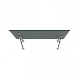 Buylando Vordach 120 x 90 cm grau