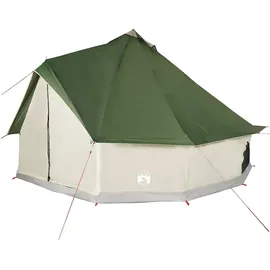 vidaXL Tipi Familienzelt 10 Personen Grün