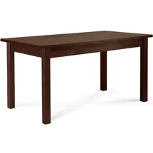 Konsimo Cenare Klappbarer Esstisch Ausziehbar, Kastanienbraun - Konsimo