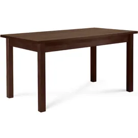 Konsimo Cenare Klappbarer Esstisch Ausziehbar, Kastanienbraun - Konsimo