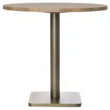 COCO Maison Brest Bistrotisch Vintage Oak Gold 80cm