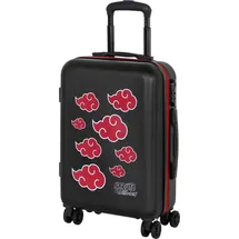 Karactermania Naruto Clouds 4-Rollen Cabin 55 cm / 34 l rot/schwarz