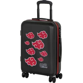 Karactermania Naruto Clouds 4-Rollen Cabin 55 cm / 34 l rot/schwarz