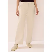Cecil Cordhose Wide Leg beige 31 28