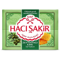 Haci Sakir Handseife Haci Sakir Seife Olivenöl & Honig – Zeytinyag ve Bali Sabun (4x150g)