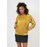 Freshlions Bomberjacke Aurelia (1-St) im sportlichen Design gelb L