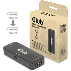 Club 3D Repeater - HDMI - 19 pin HDMI Type A (female)