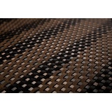 Progresja Polyrattan Balkonsichtschutz - Gemischt Braun / Schwarz 0,9m x 5m