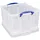 Really Useful Box Aufbewahrungsbox 52 x 31 x 44 cm 1-tlg. transparent