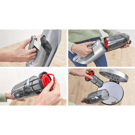 Bosch Flexxo Serie 4 Gen2 BBH3K2801 concrete silver