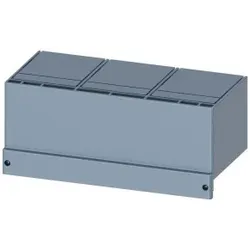 Siemens 3VW97230WF30 Abdeckung frontseitig Hauptanschluss 3 polig, 2Stk., verlängert, festeinbau