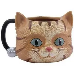 Paladone  Tischset Mug 3D  Disney Captain Marvel - Chat Goose  in Braun, Einheitsgrösse