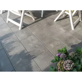 Diephaus Terrassenplatte „No.1 Classic“, grauschwarz 60x40 cm