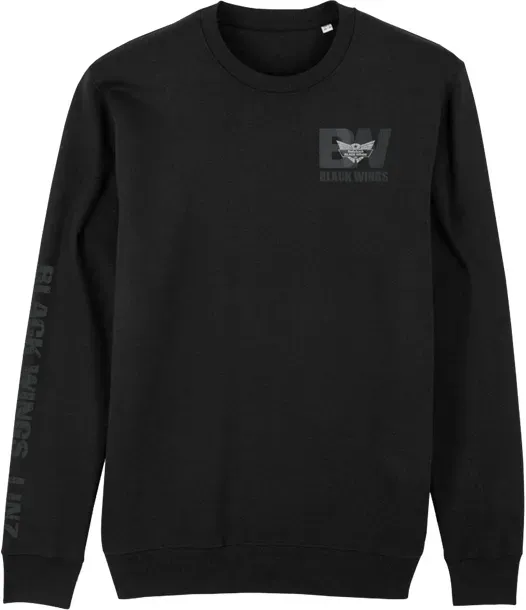 Black Wings Classic Sweatshirt Schwarz