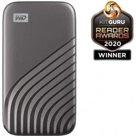 Western Digital My Passport 500 GB USB 3.2 grau WDBAGF5000AGY-WESN