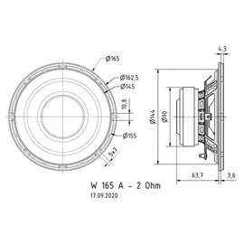 Visaton  Visaton W 1 Stück(e) Woofer-Lautsprecher-Treiber