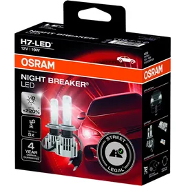 Osram Night Breaker H7-LED, 2er-Pack Box (64210DWNB)