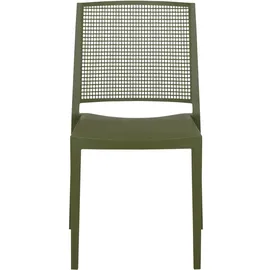 Siena Garden Stapelstuhl-Set Square 4-teilig Olive