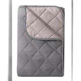 Wometo Microfaser Sommer Steppbett 200x200 grau kochfest 95°