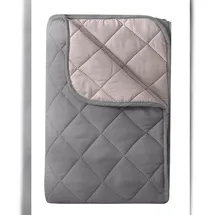 Wometo Microfaser Sommer Steppbett 200x200 grau kochfest 95°