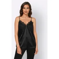 Heine Spitzentop in schwarz | Gr.: 44