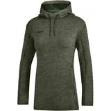 Hoodie Damen khaki meliert 36