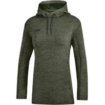 Jako Premium Hoodie Damen khaki meliert 36