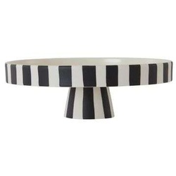 OYOY Living Design - Toppu Gericht Large White/Black - cm - 9 cm