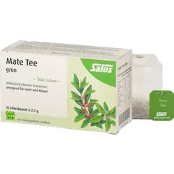 MATE TEE grün Kräutertee Mate folium Bio Salus 15 St