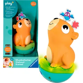 Ravensburger Play+ Musikalischer Stehauf-Kreisel Orange