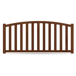 Zaun, Aluminium, Rostoptik, Rostrot Metall-Effekt, Modell Essen, flexible Befestigungssysteme, Zaunelement individuell konfigurierbar