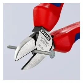 Knipex Seitenschneider 140 mm schwarz Mehrkomponenten-Hülle