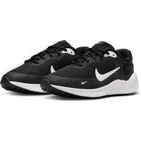 Nike Revolution 7 (GS) Sneaker, Black White White, 35.5