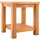 deluke Beistelltisch EMMY quadratisch 45x45x50cm, Holz, Teak Kleiner Tisch Couchtisch für Wohnzimmer