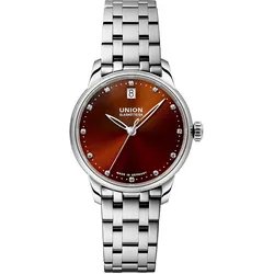 Union Glashütte Uhren-Set inkl. Wechselarmband Datum D0132071129600 - silber