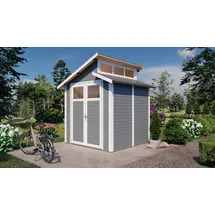 BERTILO Studio Basic 2,10 x 2,02 m silbergrau