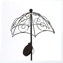 MARELIDA Solarleuchte schwarz spritzwassergeschützt Dämmerungssensor IP44